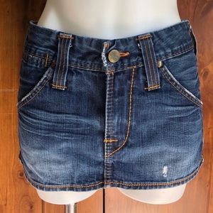 True Religion Denim Mini Skirt Size 8 / 29